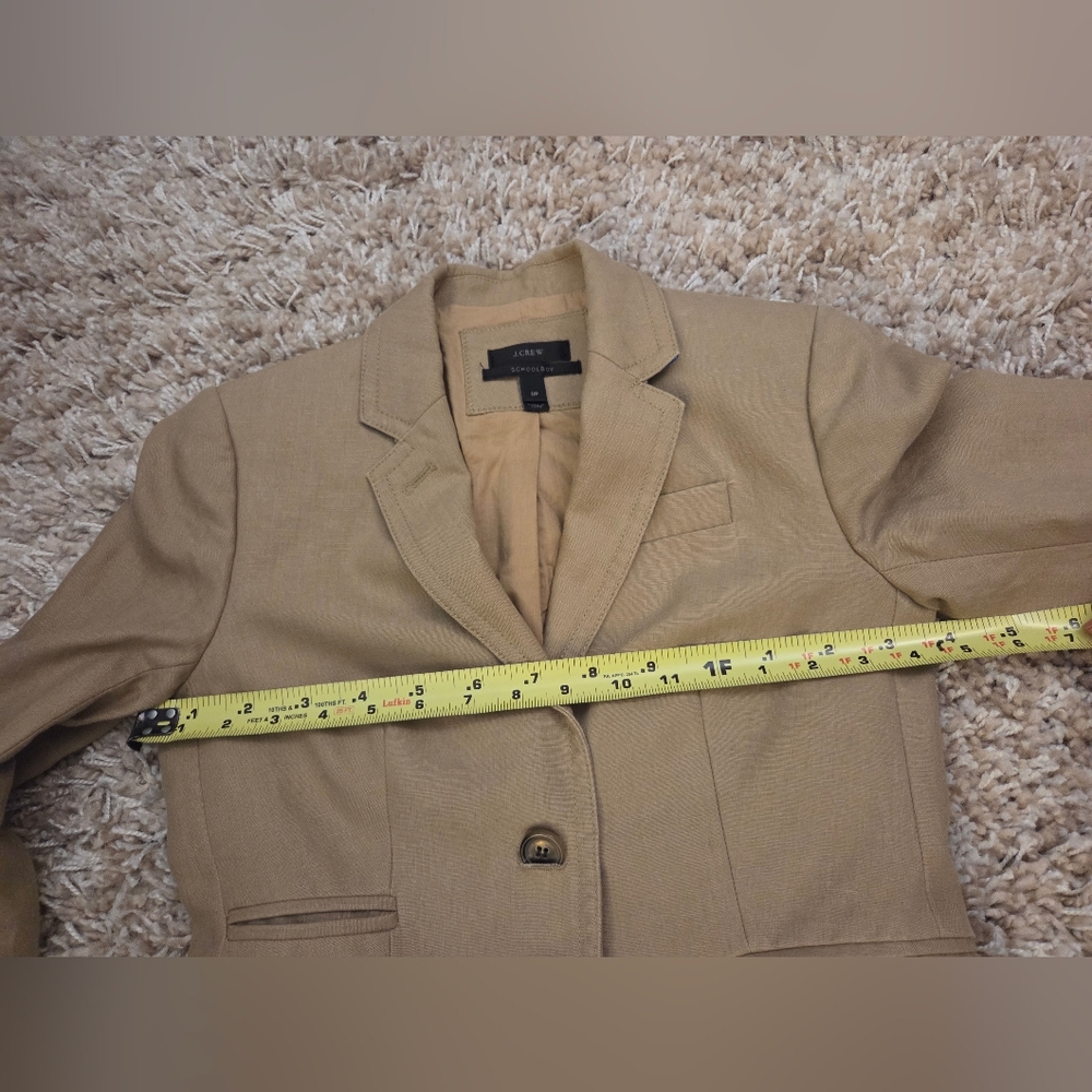J. Crew Schoolboy Blazer in Tan - Picture 7 of 9